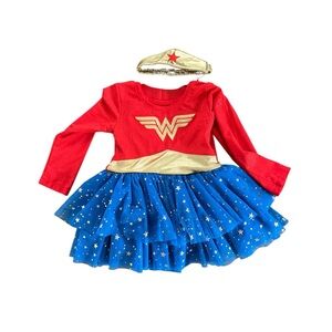 Wonder Woman DC Universe Costume Dress Girls Toddler Size 12 Months